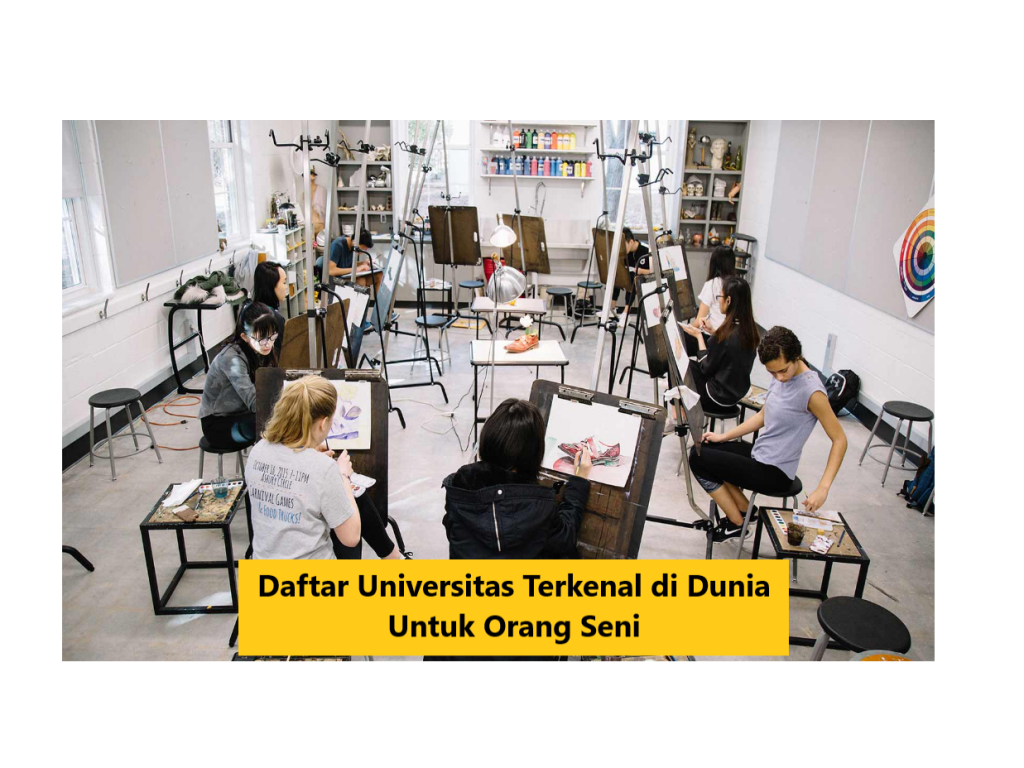 Daftar Universitas Terkenal di Dunia Untuk Orang Seni